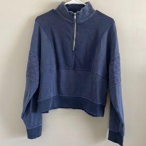 Quarter zip pullover
